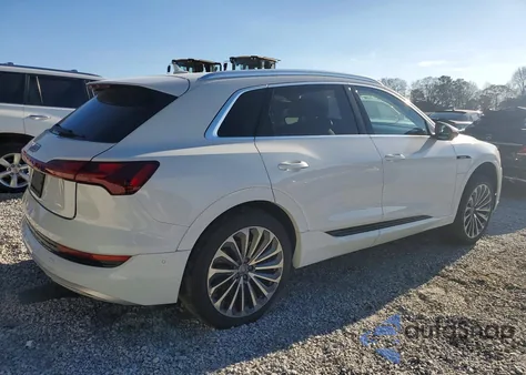 2019 Audi E-Tron Prestige z USA, uszkodzony, nr VIN WA1VAAGE9KB022851